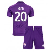 Fiorentina Moise Kean #20 Replika babykläder Hemmaställ Barn 2024-25 Kortärmad (+ korta byxor)